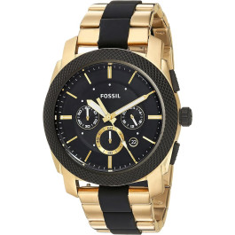 Watch strap Fossil FS5261 Stainless steel Gold Toned 24mm